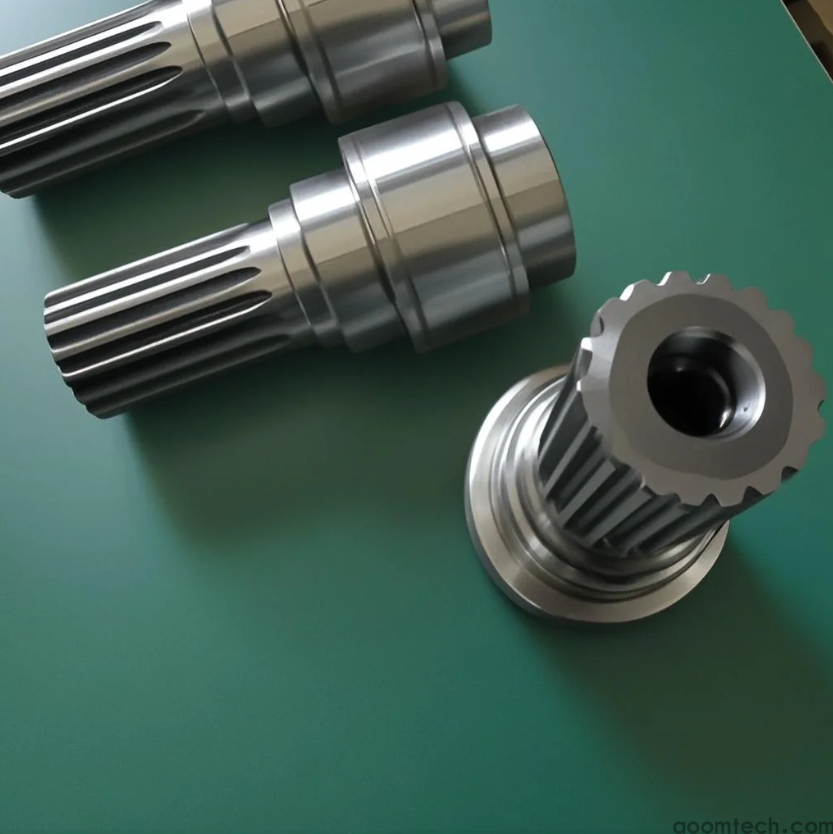 Peças do motor Processo de usinagem CNC(pic1)