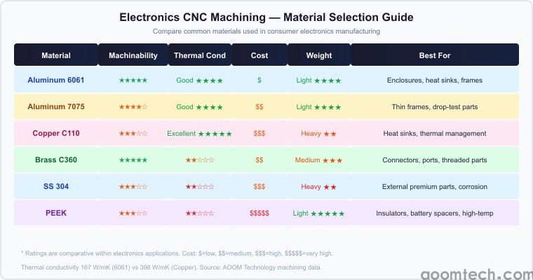 CNC Machining for Consumer Electronics: Precision Parts for Enclosures, Heat Sinks & Connectors(图2)