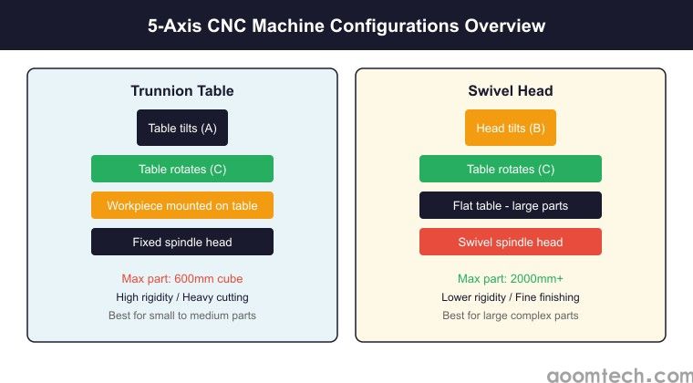 5-Axis CNC Machine Layout Overview