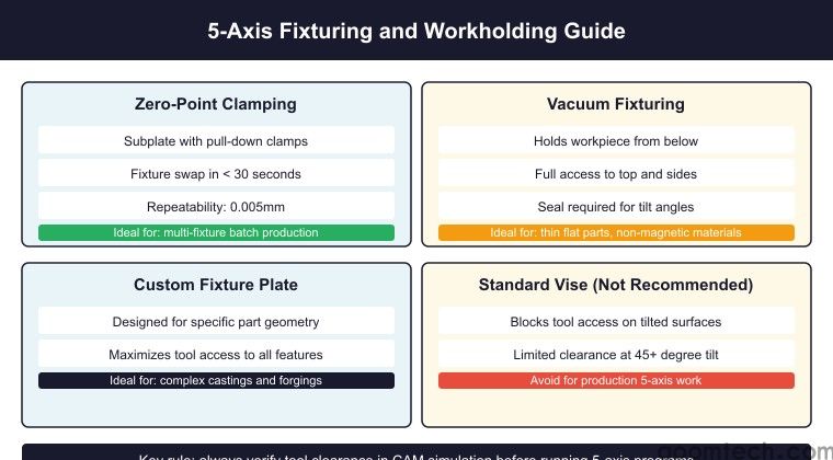 5-Axis Fixturing and Workholding Guide
