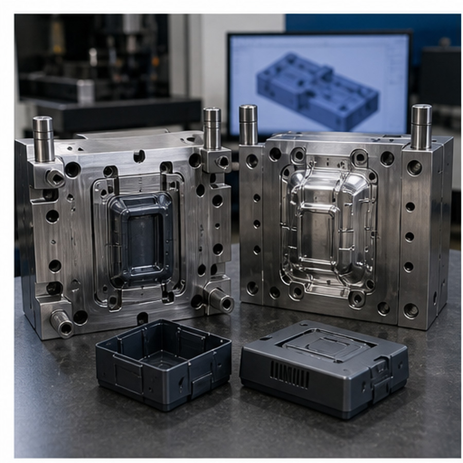 Plastic housing mold design and development