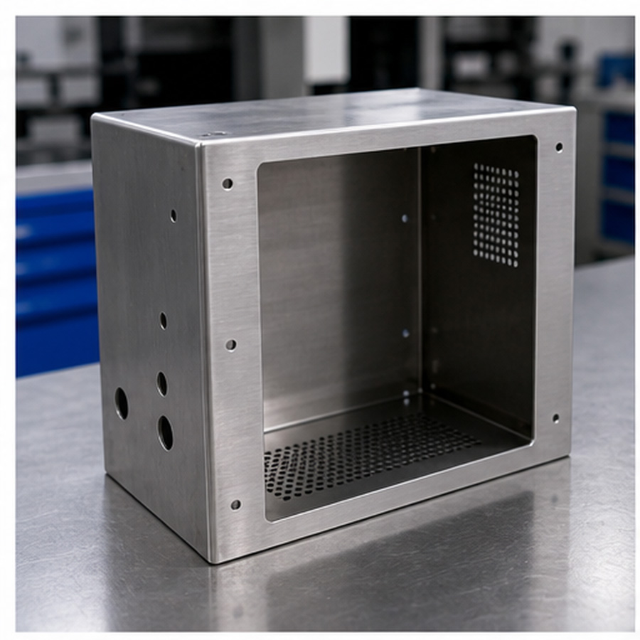 Custom sheet metal enclosure case