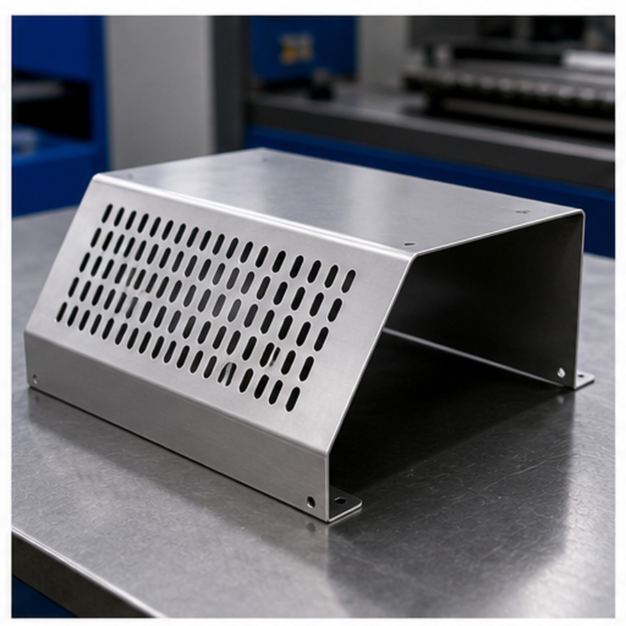Sheet metal machine cover and guard