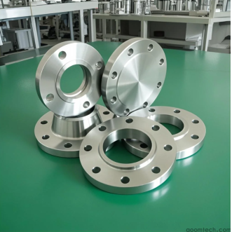 CNC Machining Stainless Steel Flanges