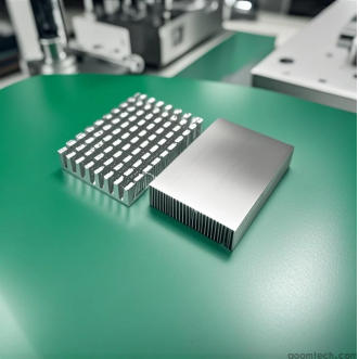 Processo di lavorazione CNC per prodotti dissipatori di calore