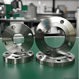 CNC rustfrit stål Flange bearbejdning
