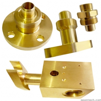 Brass Fitting CNC Machining Production: 