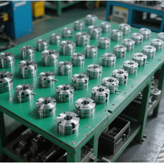 CNC Batch Processing of Stainless Steel 