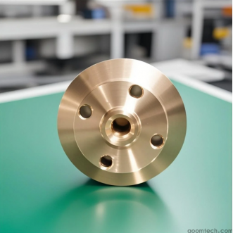 Lavorazione CNC Processo in ottone