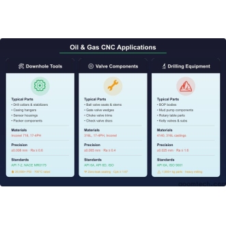 CNC Machining for Oil and Gas: