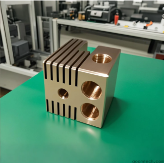 CNC Machining Service for Copper Blocks